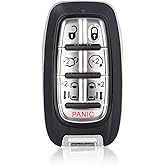 Smart Key Fob for Chrysler Pacifica 2017-2024, YIKEBALOG Proximity Remote Control Key Fob Replacement for Chrysler Voyager 2020-2024 M3N-97395900 68217832AC