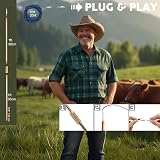 Nasafes Grounding Rod Kit for Electric Fence Generator Earthing Portable Plug & view 7