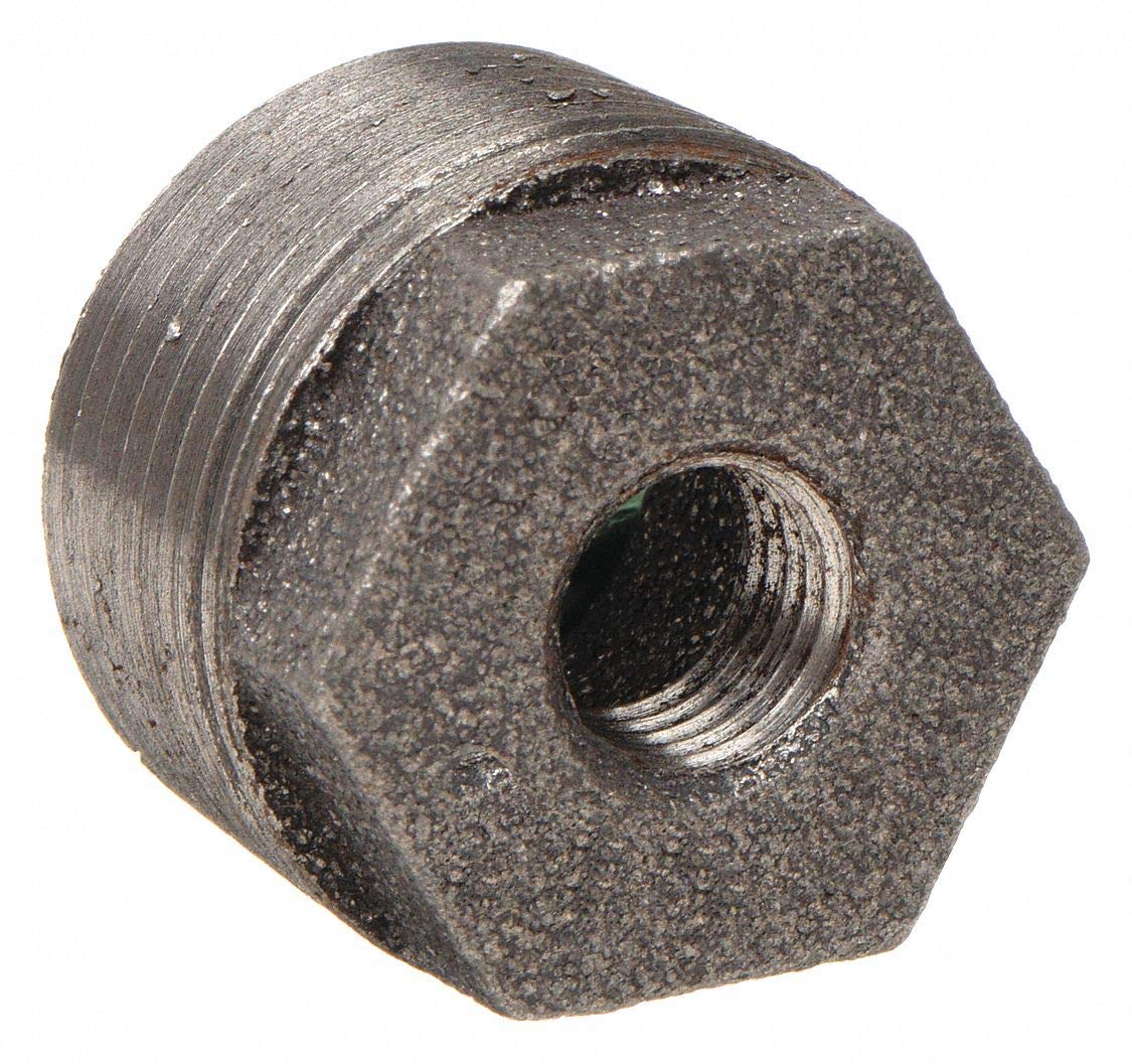 Anvil International 0318908282 Cast Iron Hex Bushing, 3" x 2", Black Industrial
