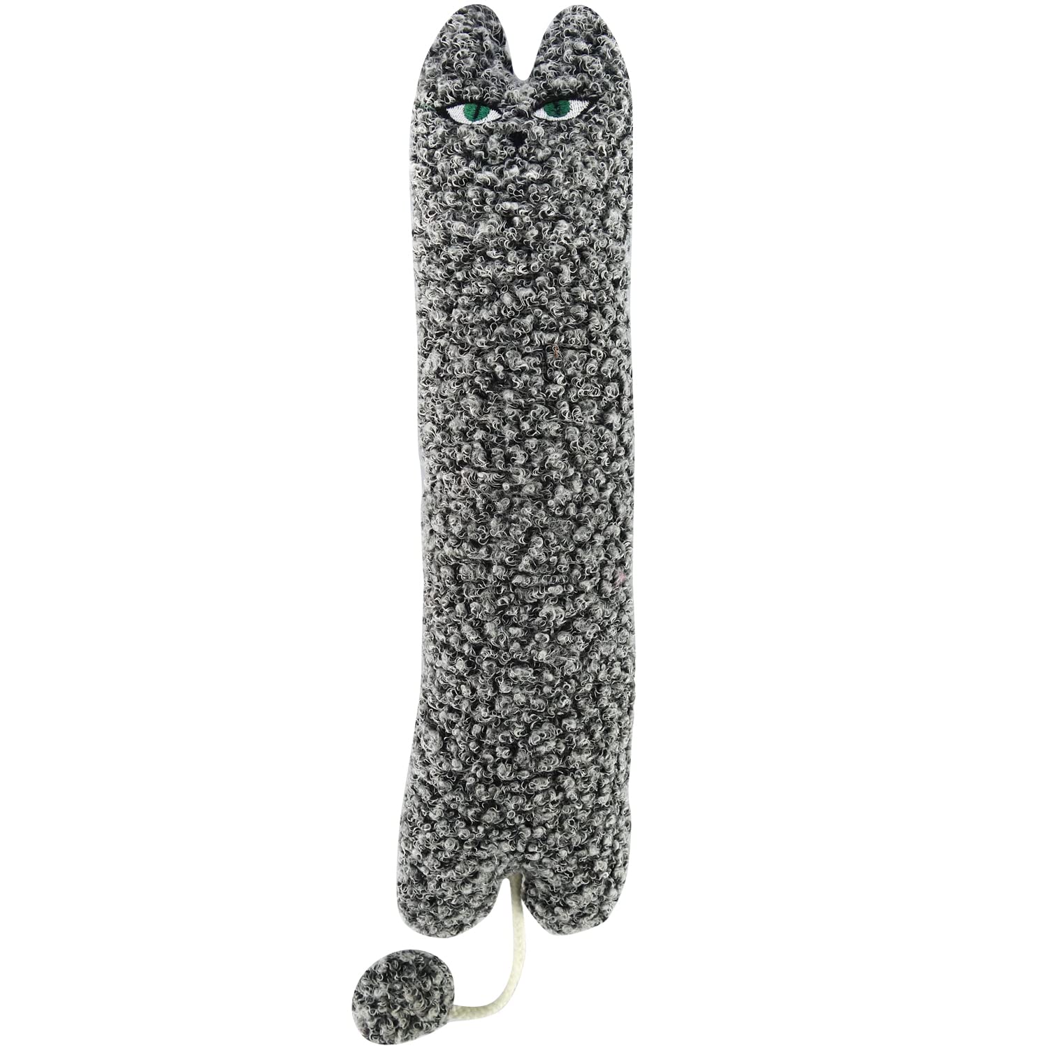 Photo 1 of TTcat Catnip Silvervine Matatabi Pillow for Cats & Kittens,Cat Kicker Toy,Large Size Cat Pillow Soothing Plush Cat Toy(Grey).