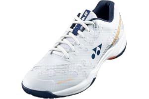 YONEX Men's Power Cushion Strider Beat Badminton Shoes - Lightweight Breathable Shock-Absorbing High-Traction Court Shoes