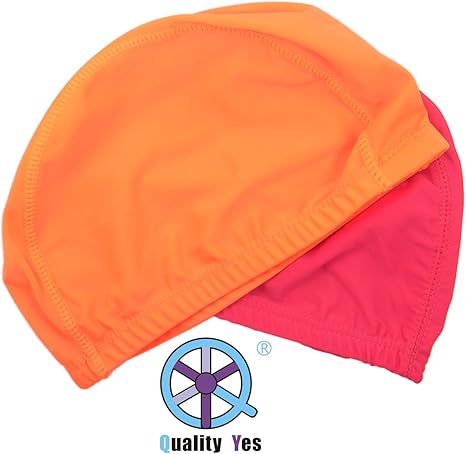 fabric swimming hats