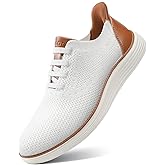 VILOCY Men's Slip on Casual Dress Tennis Walking Shoes Ease in Laceless Fashion Sneakers Breeze Business Oxfords