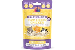 Weruva Cat Freeze Dried, Paw Lickin' Chicken with Chicken Breast, 1oz Bag