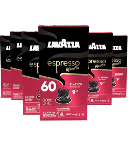 Amazon.com : Lavazza Espresso Classico Medium Roast 100% Arabica