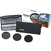 Tiffen 77NDK3 Digital ND KIT 3.0 inches (77 mm) | 77mm Neutral Density Filter Kit with 0.6, 0.9 and 1.2 ND filters for exposure, aperture and motion blur control