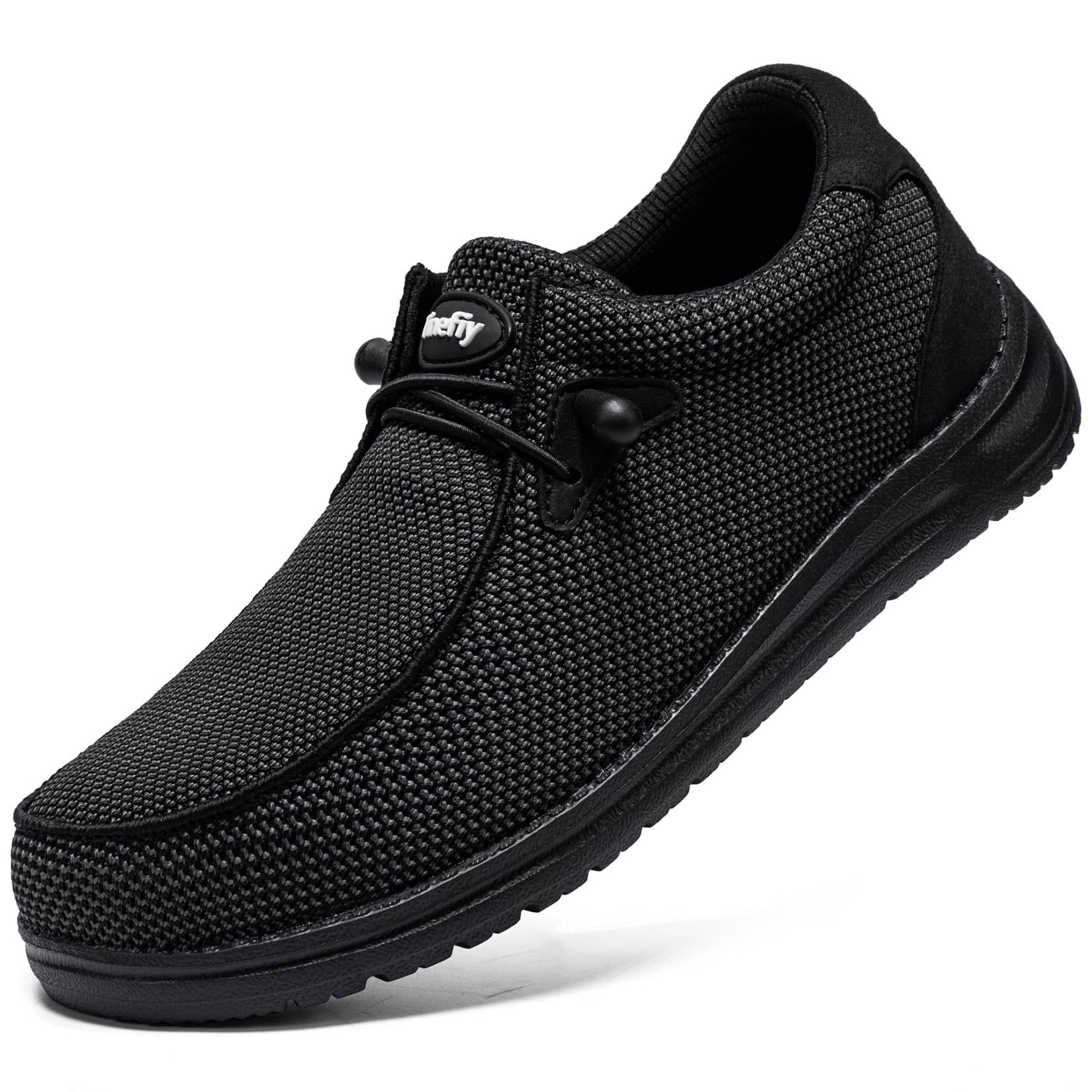 Tinefiy Steel Toe Shoes for Women Lightweight Safety Shoes Comfortable ...