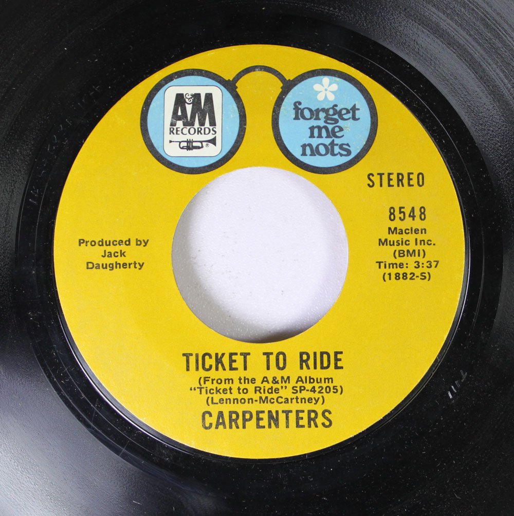 Ticket to ride carpenters