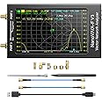 SeeSii NanoVNA-F V3 Vector Network Analyzer, [Upgraded] 1MHz-6GHz 4.3 Inch HF VHF UHF VNA Antenna Analyzer, Measuring S-Parameter Voltage SWR,Phase,Delay,Smith Chart,RTC Real-time,801 Scan Points