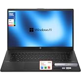 HP 2026 17.3&rdquo; HD Laptop for Work &amp; Home &ndash; 13th Gen Intel i5 Performance with Office 365 for The Web,12GB RAM 256GB SSD, Wi-Fi 6, Windows 11 Pro, Jet Black with Docking Station