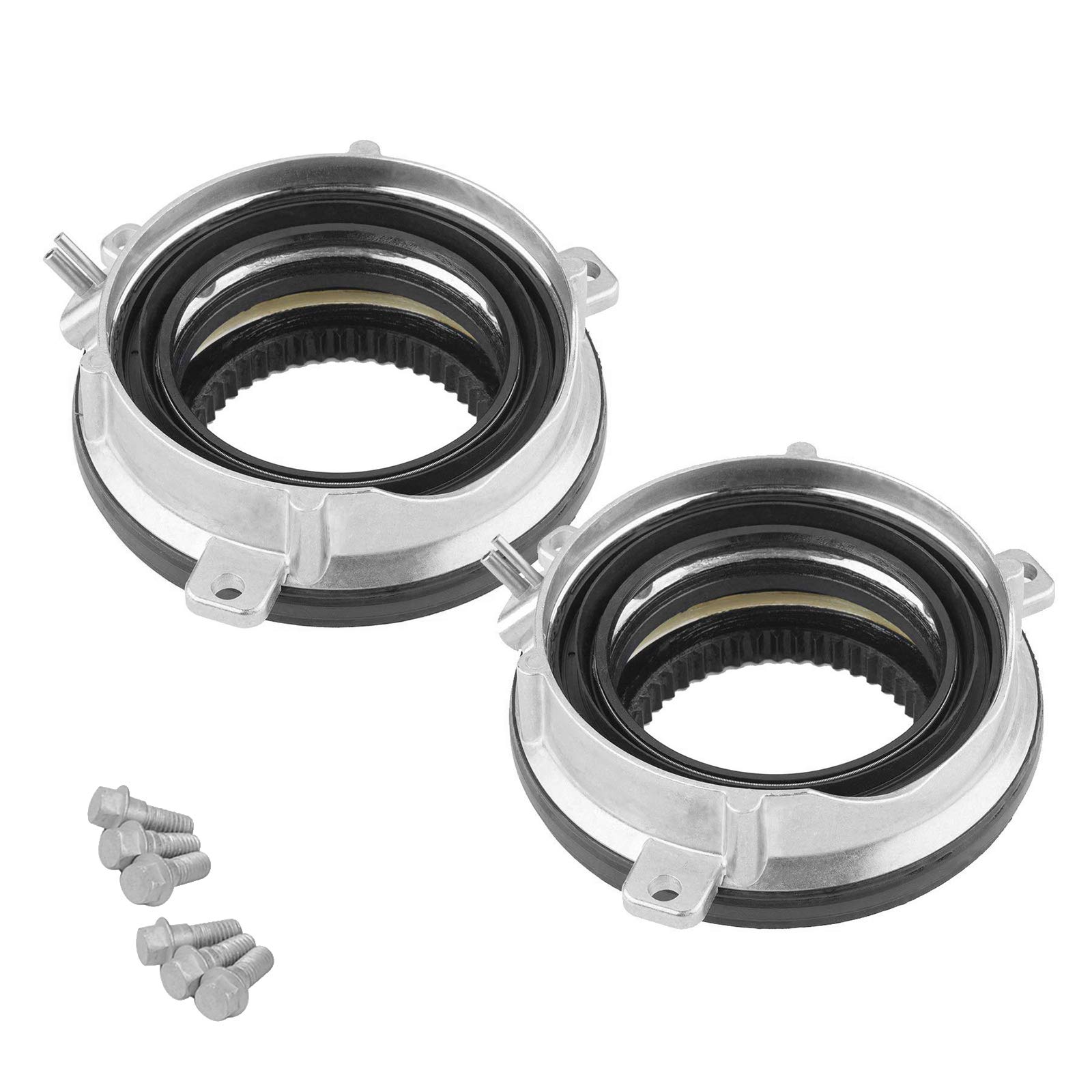 Photo 1 of 600-105 Pair 4-Wheel Drive 4WD Hub Locking Actuator Compatible with for-d Expedition F-150 Lincoln Mark LT Navigator Replacement# 7L1Z3C247A 600-405