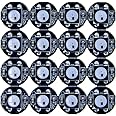 ALITOVE 100pcs WS2812B Addressable 5050 Smart RGB LED Pixel Light on Black Heat Sink PCB Board 5V DC Compatible with Raspberry Pi for DIY Lighting Project