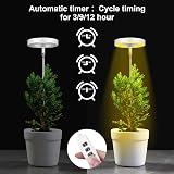 Ainiv Grow Light 48 LEDs Full Spectrum Indoor Plant Lamp 9 Brightness 180° view 2