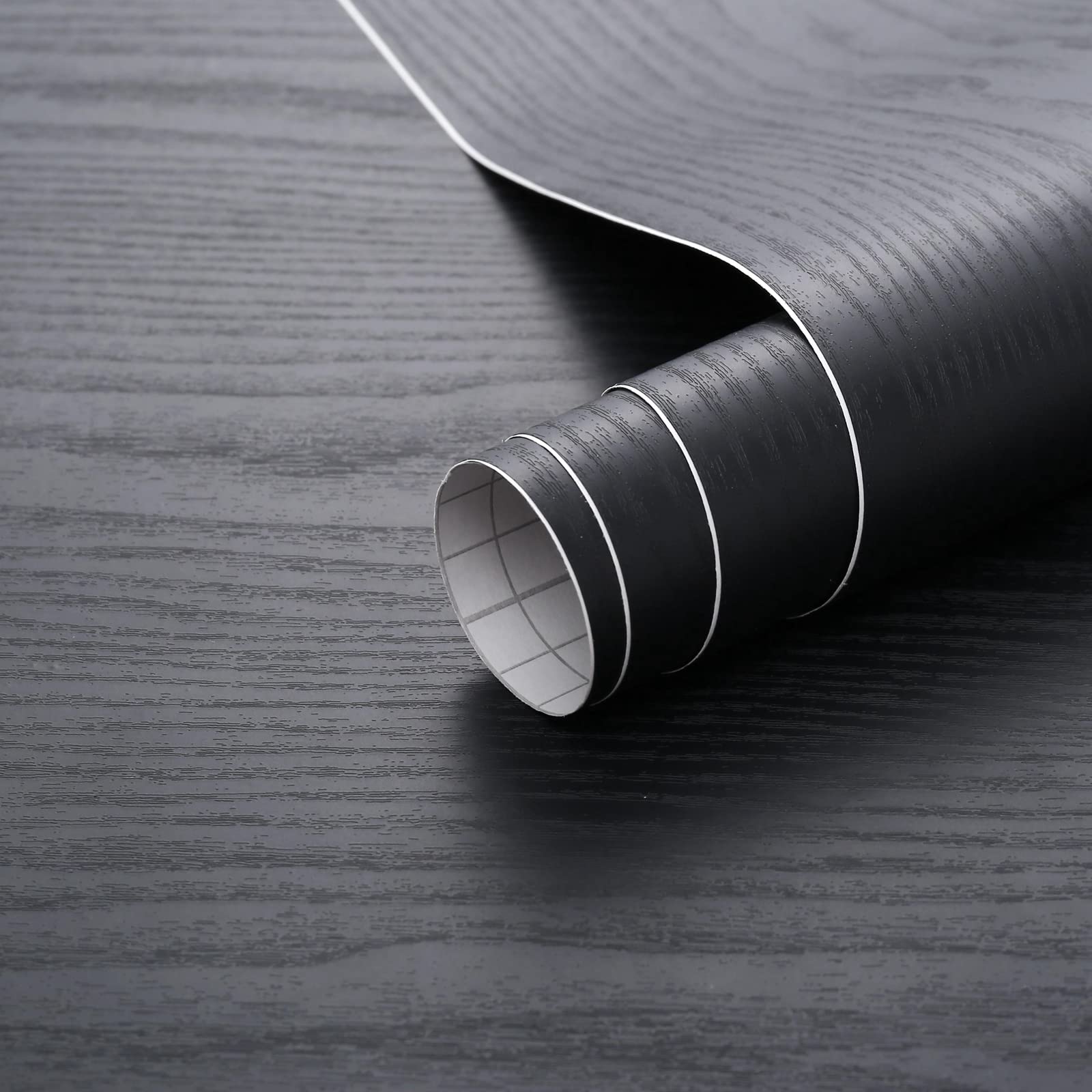 Black Wood Contact Paper