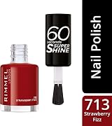 Rimmel 60 Seconds Super Shine 713 Strawberry Fizz Nail Polish 6 ml Spain view 4