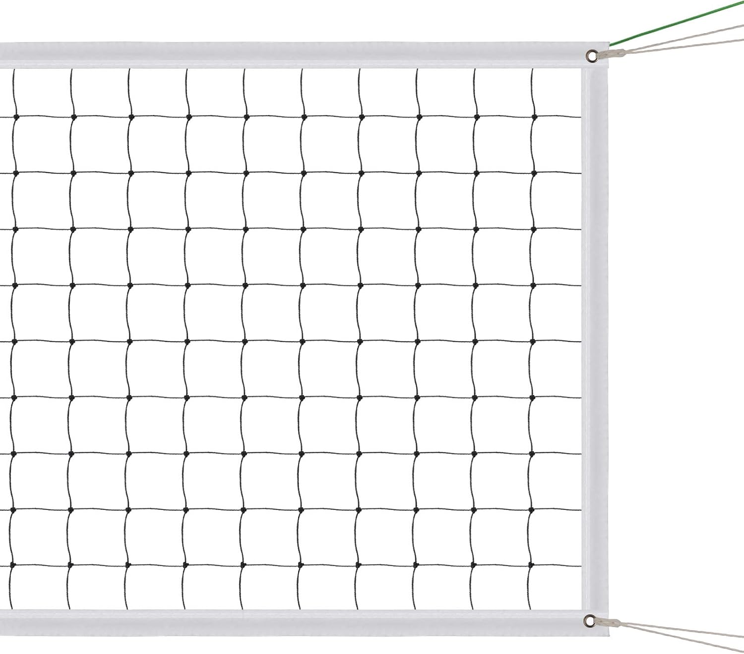 ATINUS Volleyball Net, Portable Volleyball Net for Pool Beach Indoor and Outdoor Play with Steel Cable Rope (32 FT x 3 FT) Poles Not Included : Sports & Outdoors
