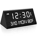 Kogonee Wooden Digital Alarm