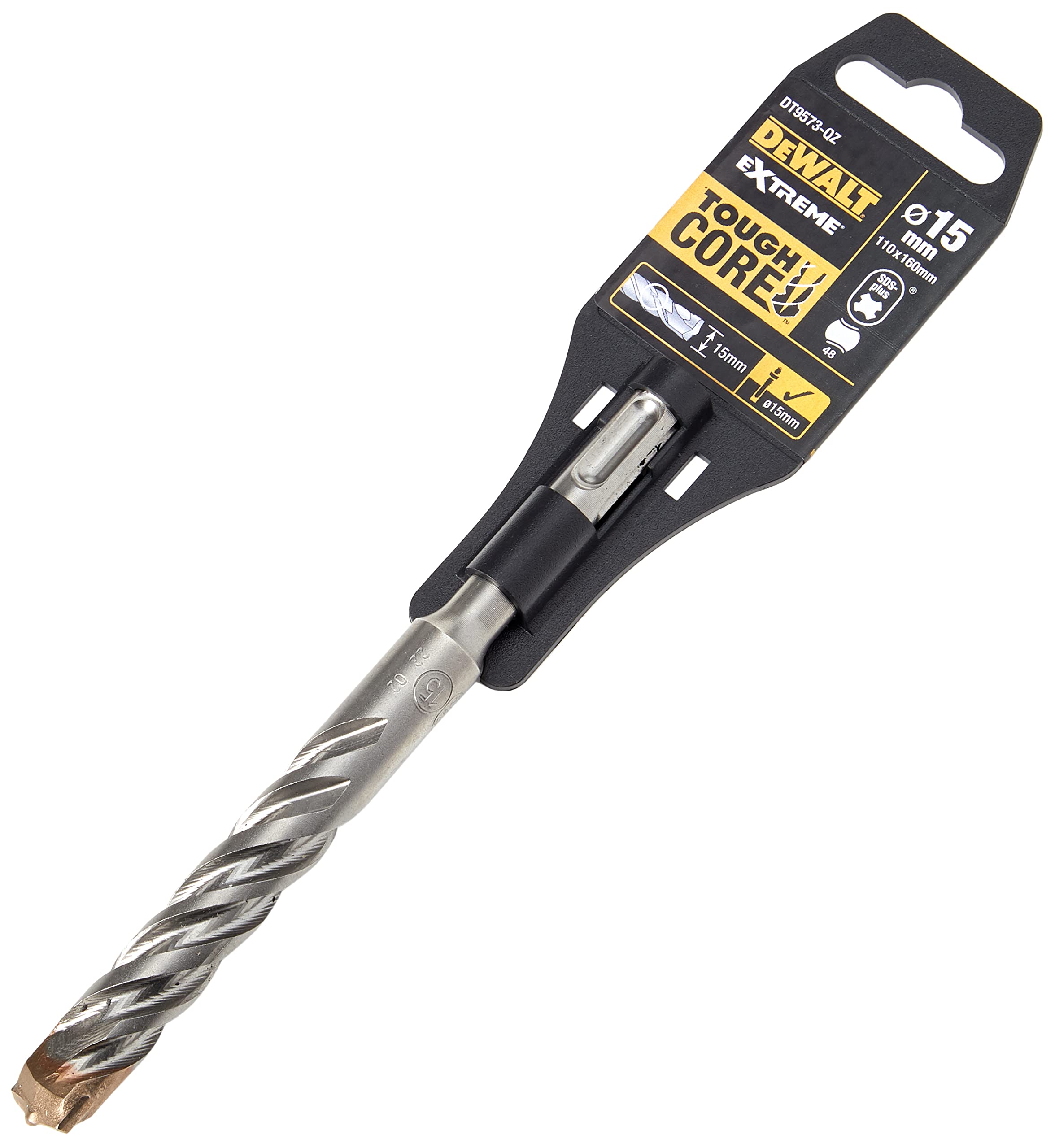 DeWALT , DT9573QZ 15 x 160mm Extreme 2 SDS-Plus Drill Bit