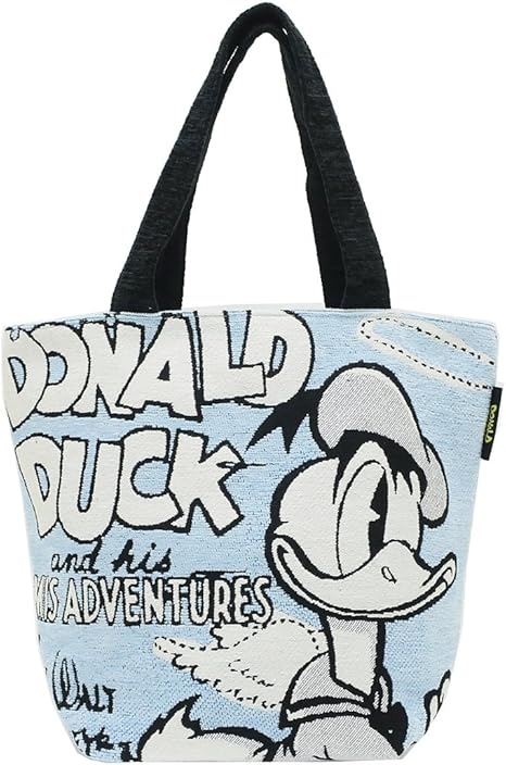 Amazon 丸眞 ランチトート ディズニー ドナルド W32 H26 D15cm レトロダック ランチバッグ ランチ巾着 ランチベルト オンライン通販