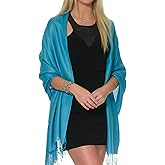 Pashmina Shawls and Wraps for Evening Dresses, Large Soft Pashminas Wedding Shawl