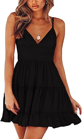 sleeveless strap dress