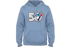 Bulletin Toronto Blue Jays MLB Express Twill 50th Anniversary Logo Hoodie