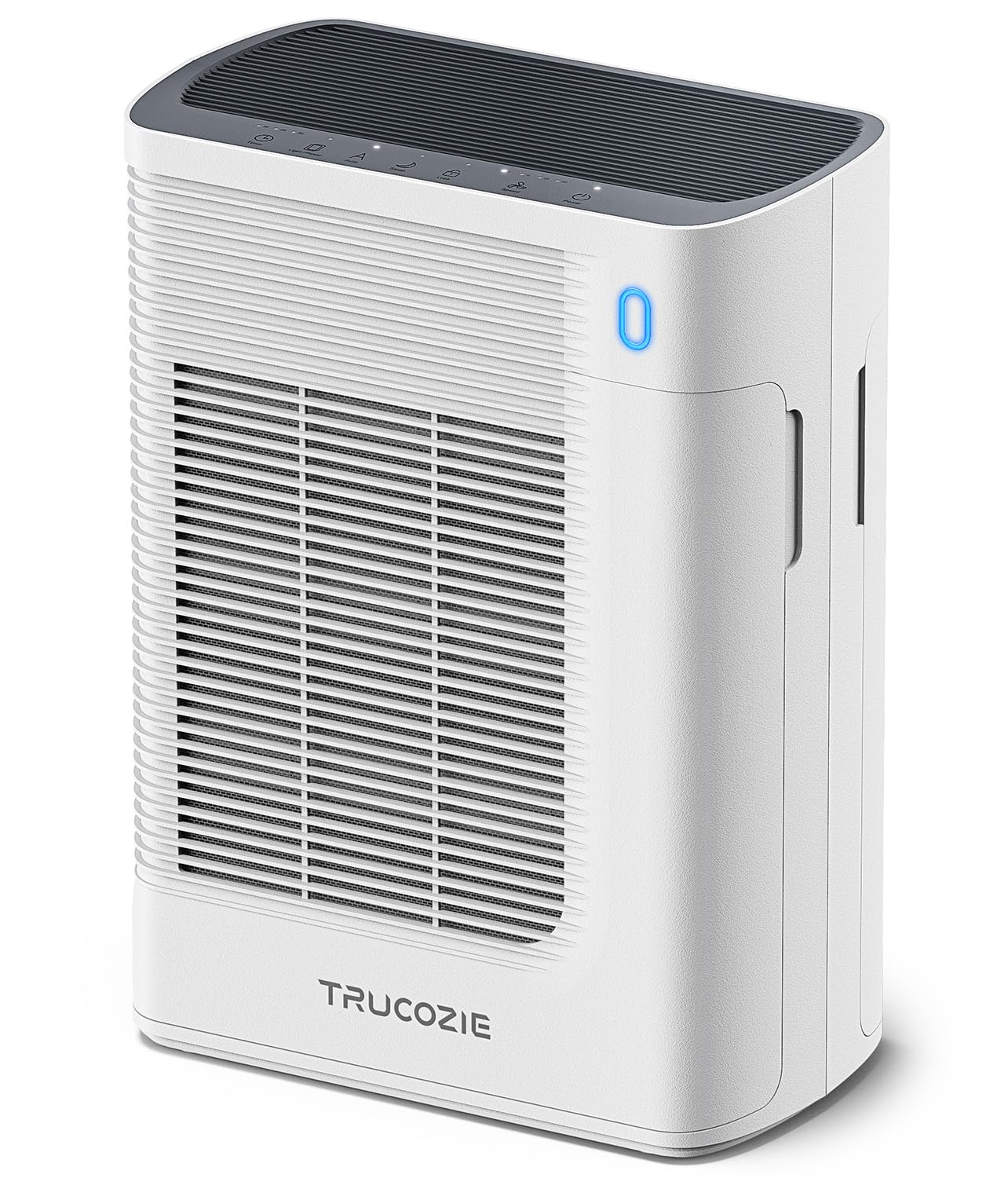 T356 New White Air Purifier for Home Large Room Bedroom Up to 1937 Ft² in 1 Hr With Double-sided Air Inlet, Air Quality and Light Sensors, HEPA Sleep Mode for Allergies, Dust, Smoke, Pet Hair Image