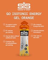 Science in Sport GO Isotonic Gel Orange 60 ml Pack of 30 Gels view 2