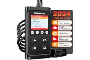 THINKCAR OBD2 Scanner Check Engine Code Reader with Reset, EVAP/O2 Sensor Test, I/M Readiness/Live Data CAN Diagnostic Scan Tool for All OBD2 Cars After 1996