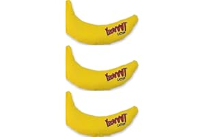 YEOWWW! DuckyWorld 100% ORGANIC CATNIP Leaf & Flower Cat Toy BANANA 3 PACK