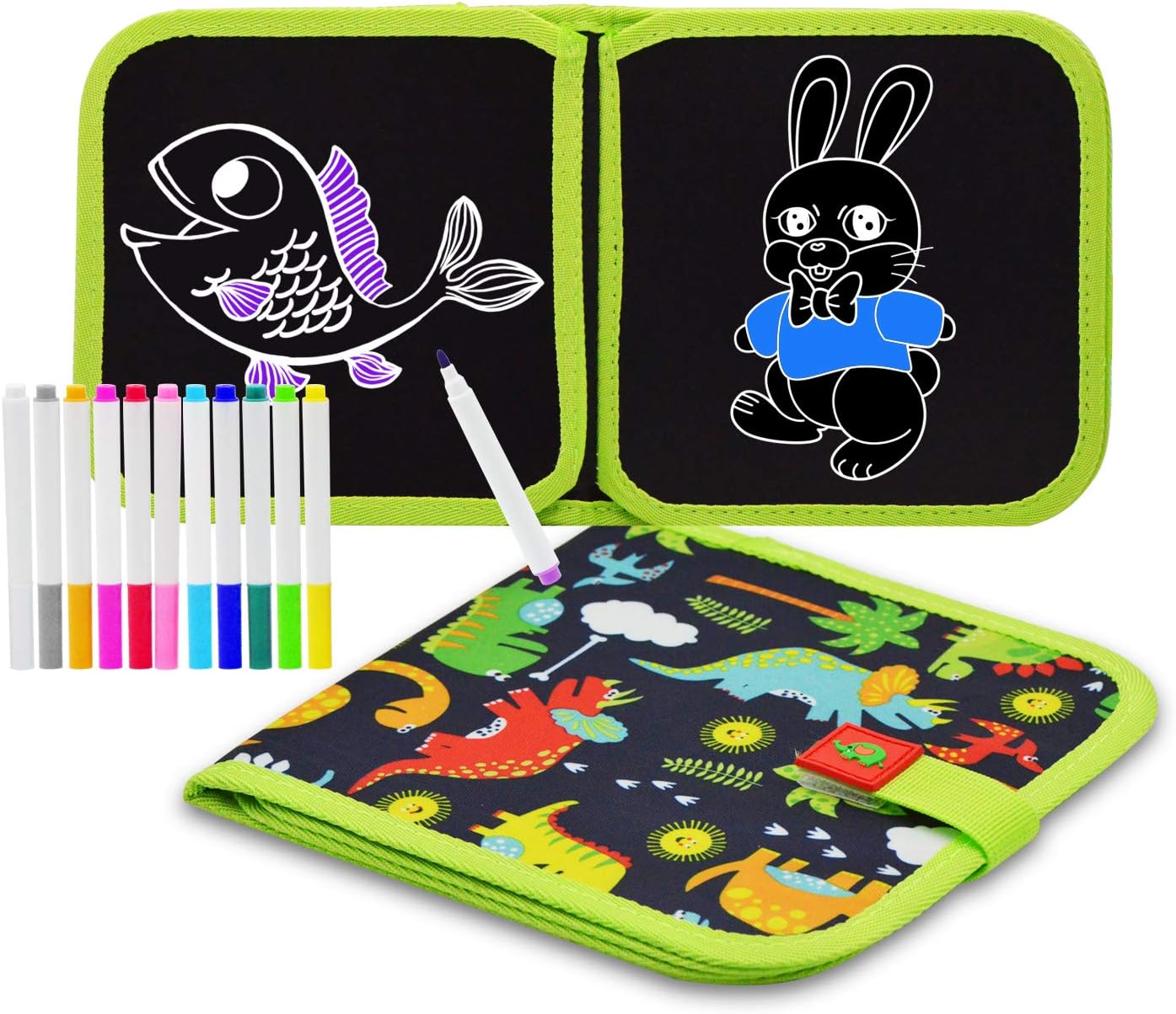 Keyian Portable Erasable Drawing Pad Toys for Kids Toddlers