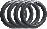 YunSCM 4Pcs 20x3.5/4.0 Fat Bike Inner Tubes AV32mm Schrader Valve view 3
