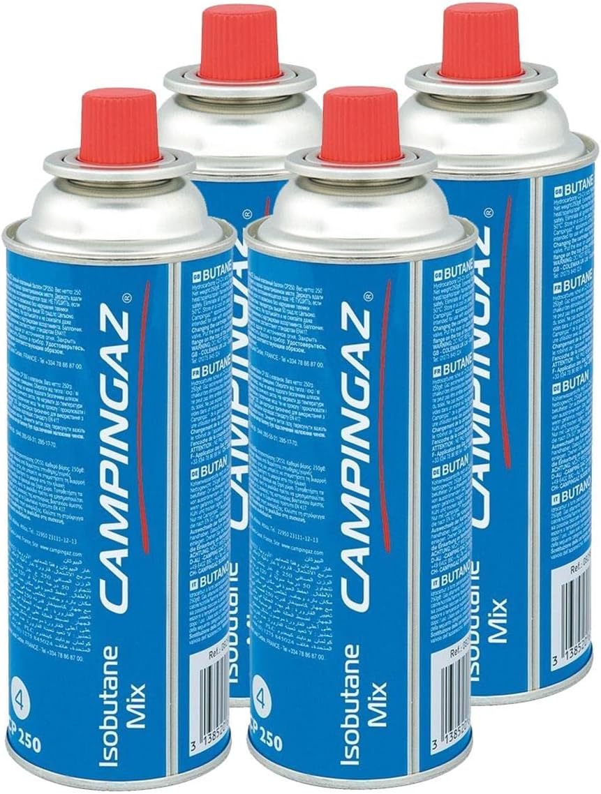 Campingaz CP 250 12 Pack Valve Gas Cartridges for Camp Bistro Festivo Stoves