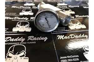 MacDaddy Racing Banshee Coolant Temp Gauge (Silver)