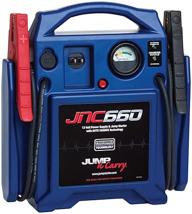 Automotive - Clore Automotive Jump-N-Carry JNC660 1700 Peak Amp 12 Volt Jump Starter , Blue