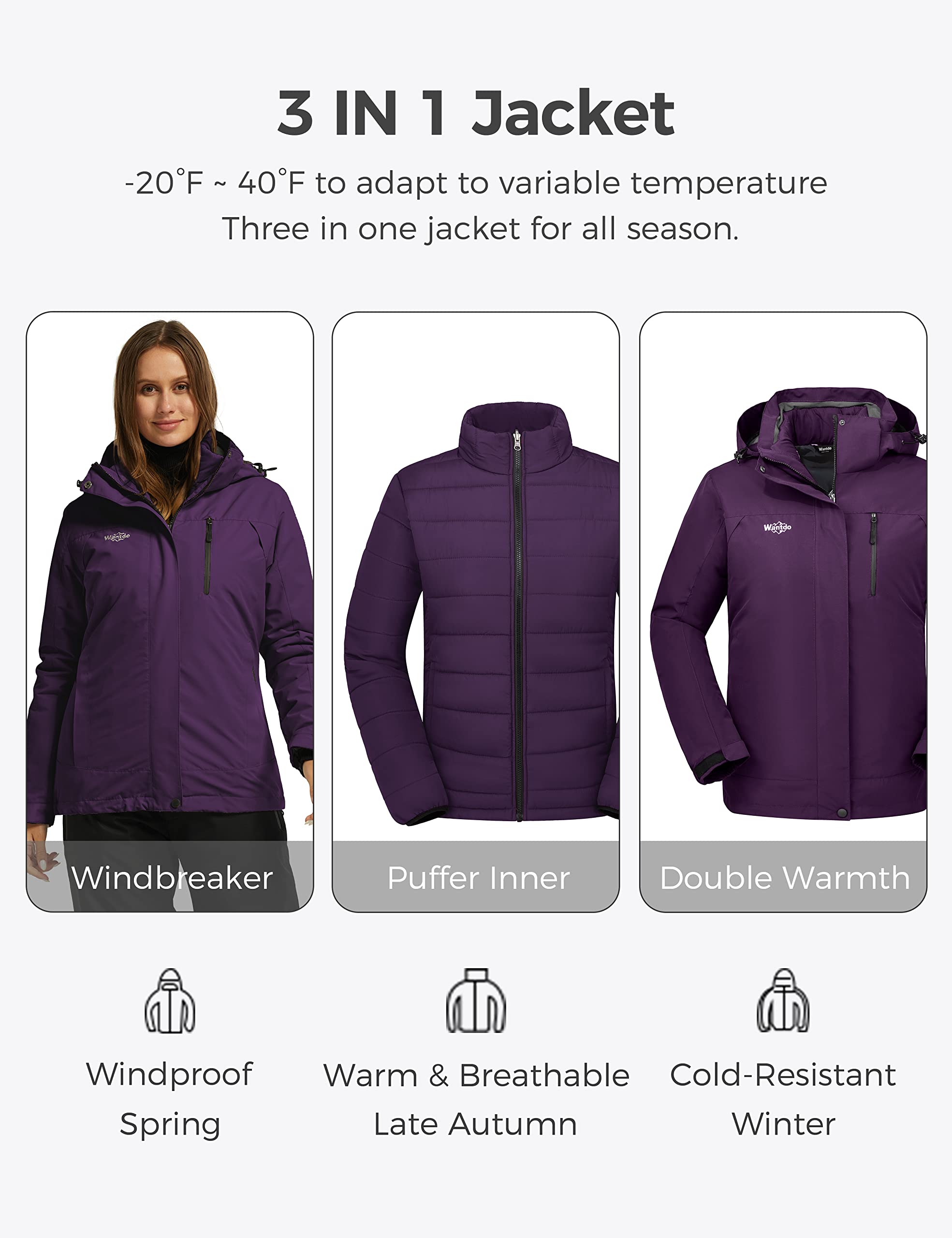Ski Water Resistant Jacket