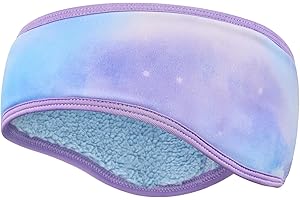 Trodalo Kids Winter Ear Headband for Girls Boys Thickened Fleece Children Warmers Ear Muffs for Cold Weather Running Cycling