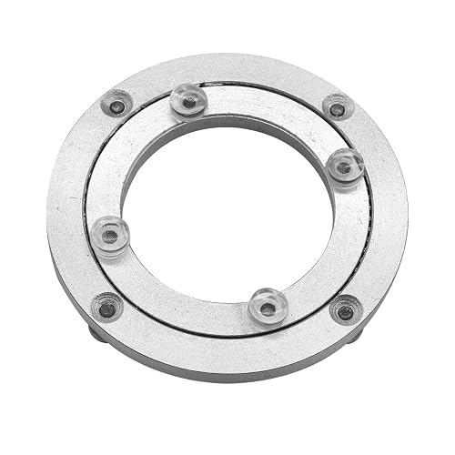 Roulement à Billes Lazy Susan 80mm En Alu – Pour Plateau Tournant En Verre