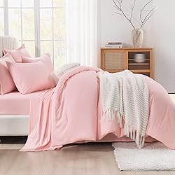 Litanika King Size Comforter Set Pink - 7 Pieces