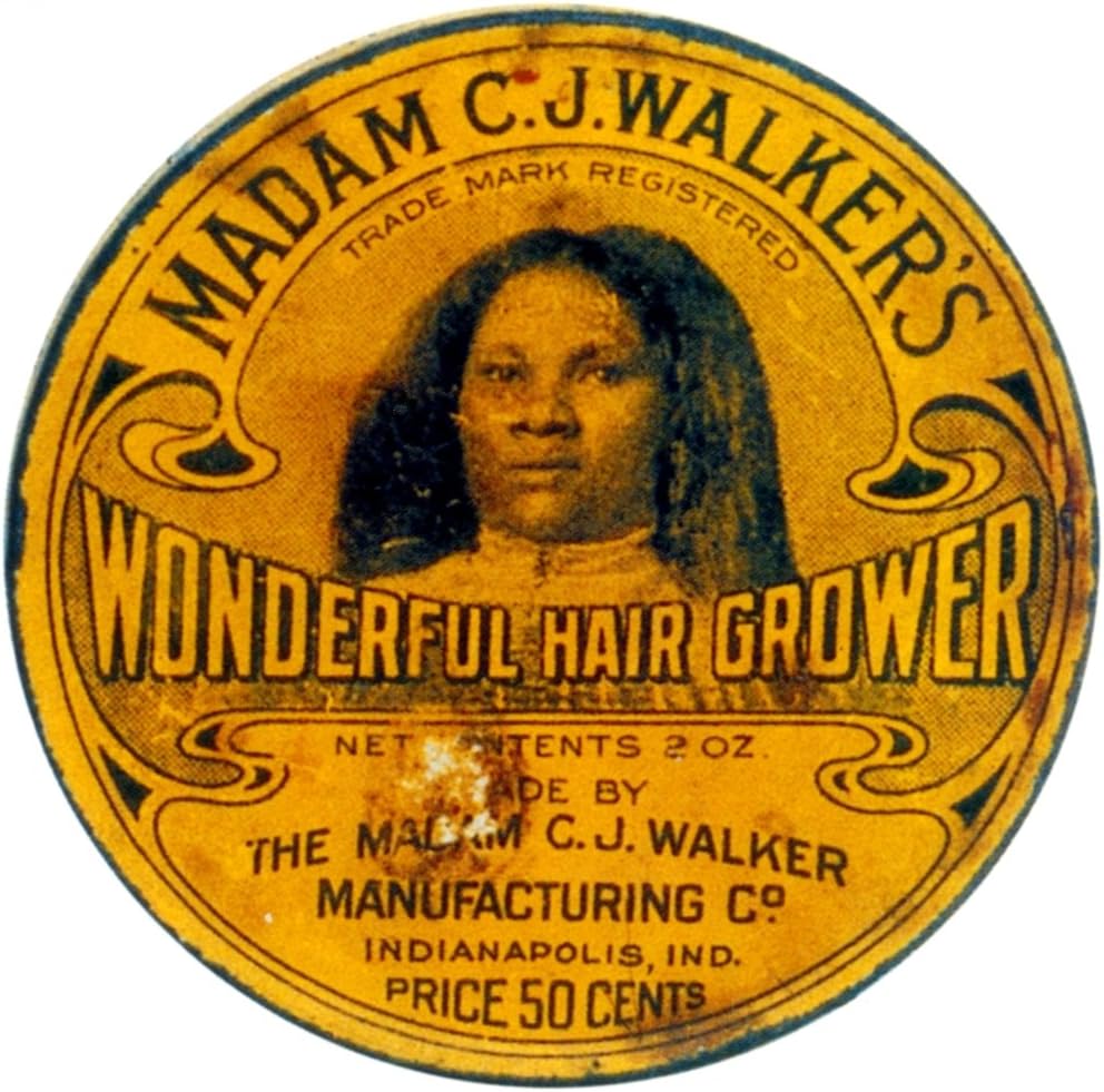 Madam C.J. Walker's Wonderful Hair Grower Poster Print by Science