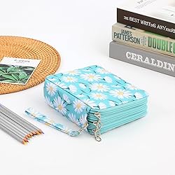 Lbxgap Portable Colored 72 Slots Pencil case
