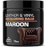 Leather Recoloring Balm, Color Restorer for Couches and Car Seats, Leather Scratch Remover and Dye, 10 oz