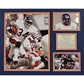 Walter Payton 16" X 20" Unframed Matted Photo Collage by Legends Never Die, Inc.