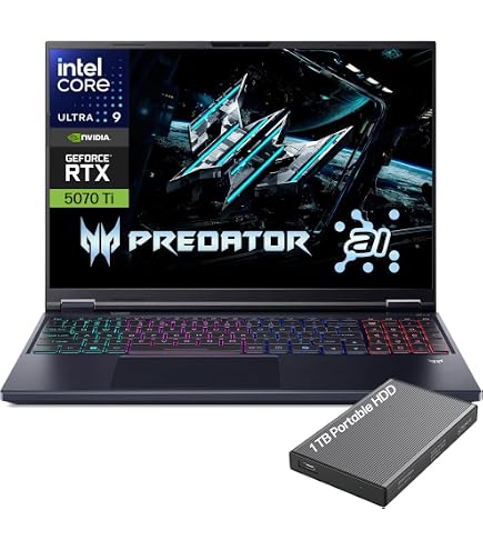 Amazon.com: Acer Predator Helios Neo 16S AI Gaming Laptop, 16