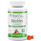 BariSlim Bariatric Vitamin Biotin Gummies - Specially Formulated Gummy Vitamin for Patients After Weight Loss Surgery - Easy to Digest and Great Tasting Fruit Flavors | 90 Fruit Chews