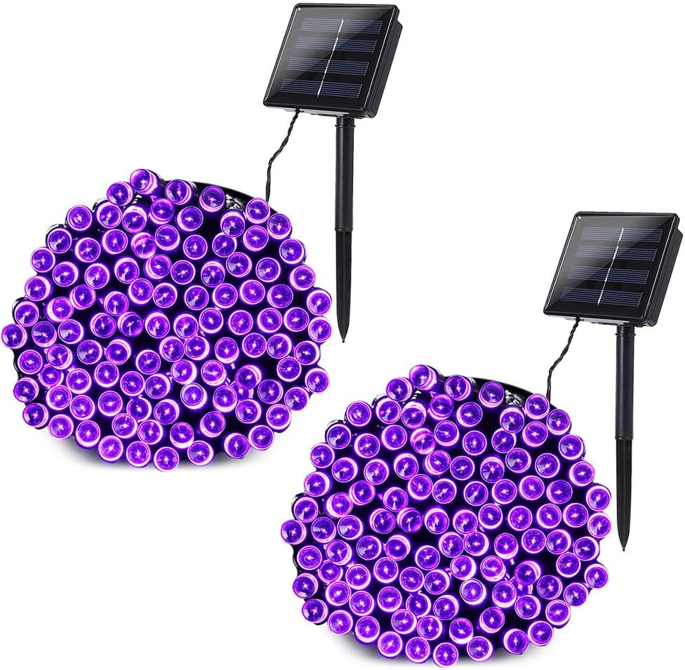 Joomer Christmas Solar String Lights 72ft 200 Led 8 Modes Solar Powered Xmas Outdoor Lights Waterproof Starry Fairy Lights For Indoor Gardens Homes Wedding Holiday Party Red String Lights Tools Home