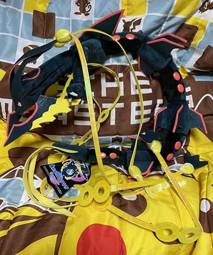 Amazon ポケットモンスター ぬいぐるみ 黒いメガレックウザ ポケモンセンター限定 色違い 国内正規品 おもちゃ ホビー