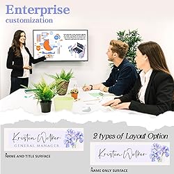 Custom Office Name Plate for Desk - Desk Name Plate