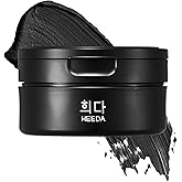 HEEDA Charcoal All-In-One Cleansing Balm, Deep Pore Purifying & Hydrating Makeup Remover with Ceramide & Botanical Oils (Jojoba, Argan, Camellia) for Soft, Radiant, Glass-Skin Glow