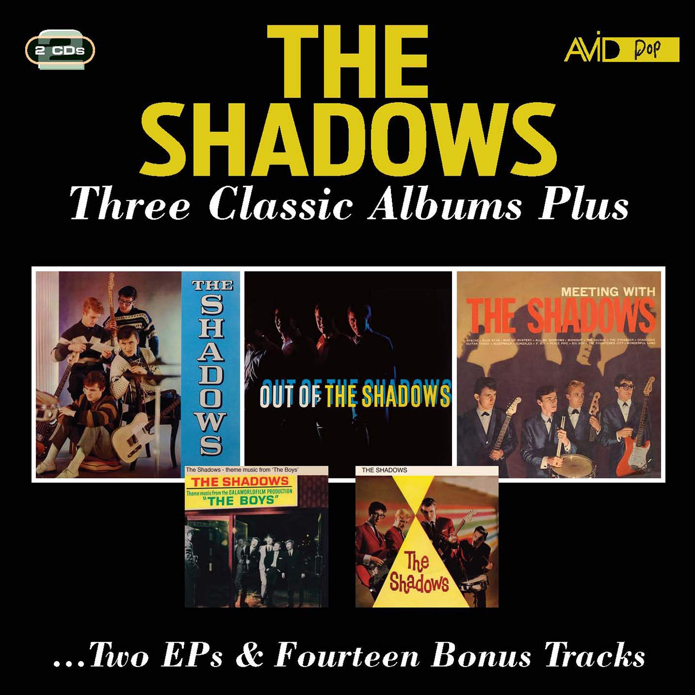 Three Classic Albums Plus (The Shadows / Out Of The Shadows / Meeting With The Shadows)